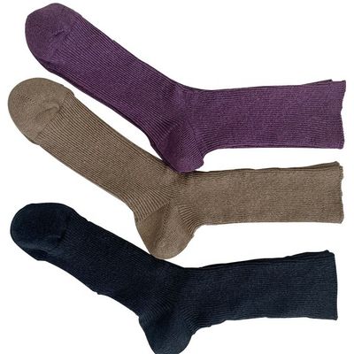 Tägliche Standarddicke Natürliche Hanfsocken Frauensocken aus Hanfgarnen und Seide