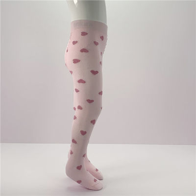 Bequeme Baby-Mädchen-Slips in Atemfähiger Baumwolle mit rosa Herzen