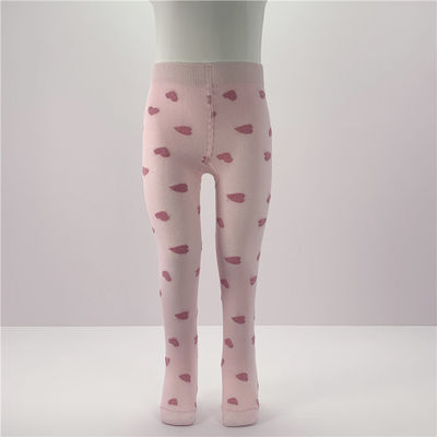 Bequeme Baby-Mädchen-Slips in Atemfähiger Baumwolle mit rosa Herzen