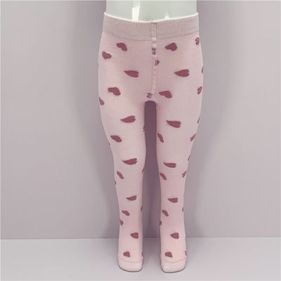 Bequeme Baby-Mädchen-Slips in Atemfähiger Baumwolle mit rosa Herzen