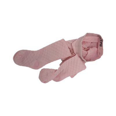 Geflechtete Kleider Farbe Rosa Baby Mädchen Fußhose Outlet Stil Süßes Langes Kind Enge