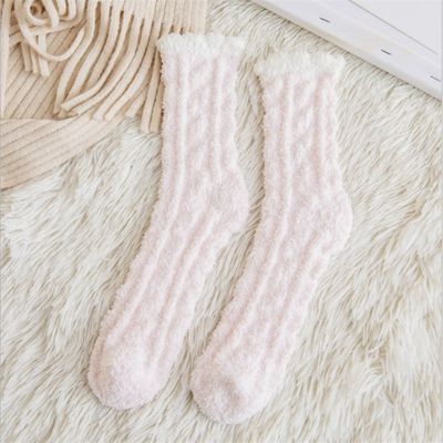 Winterdicke Thermalwollsocken für Frauen halten die Füße warm