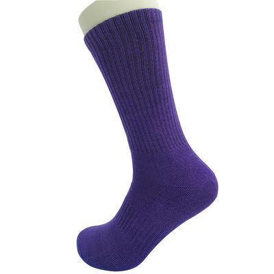 Custom Logo Atemberaubend gekämmte Baumwolllänge Sportsocken mit Druckmustermaterial