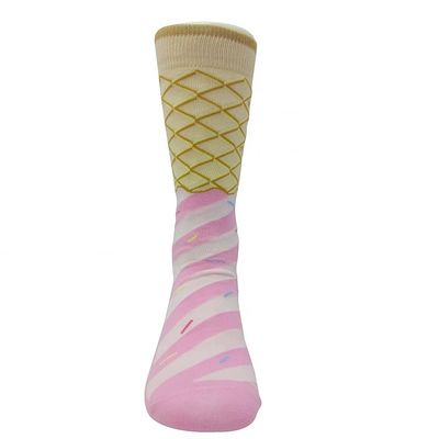 Custom Frauen Damen Stricksocken Jacquard Knöchel Baumwolle Warme Socken Weich und bequem