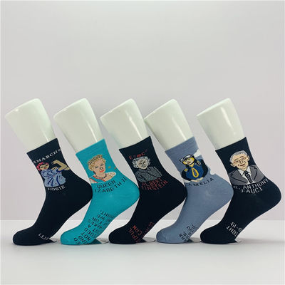 Custom Baumwolle Mode Frauen Crew Sport Socken Regular Style tägliche Socken für B2B-Verkäufe
