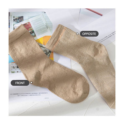 Socken für Frauen mit Hygroskopie und Geruchsschutz 75% Hanf 23% Polyamid 2% Spandex