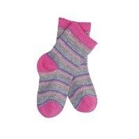 7 Tage Musterbestellung Lieferzeit Unterstützte grüne Baumwolle gestrickte Babysocken für Kinder