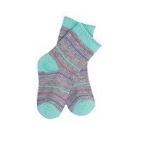7 Tage Musterbestellung Lieferzeit Unterstützte grüne Baumwolle gestrickte Babysocken für Kinder