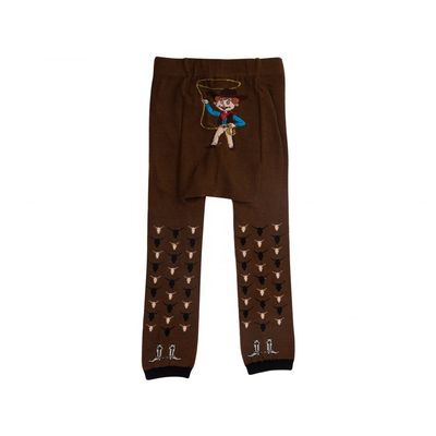 80% Gekämmte Baumwolle 18% Polyamid 2% Spandex Warme Mädchen Tights für Outdoor-Aktivitäten