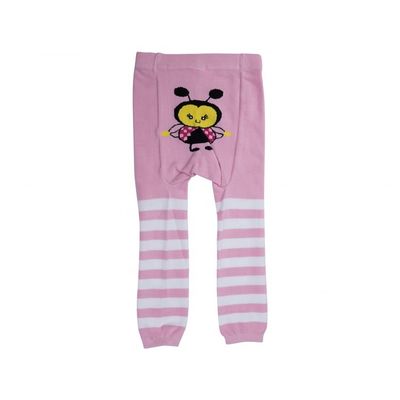 Baby-Girl gestrickte Strumpfhosen mit Standard-Cozy-Fit und Druckmusterdesign