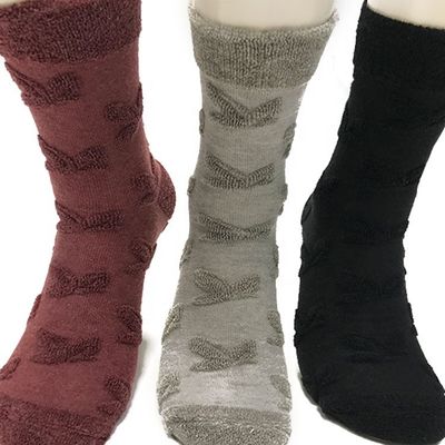 Custom Quick Dry Anti-Slip Socks mit regelmäßigem Druckmuster LZ-22-Sport 025