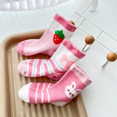 Atemberaubende Kindersocken Weich und warm Frühlingssocken mit niedlichem Druck, maßgeschneiderte Baumwolle