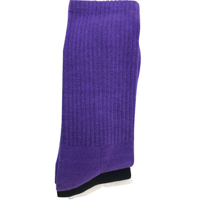Halb Terry Unter den Fuß Stil Sportsocken mit Custom Made gestrickte Stickerei Logo