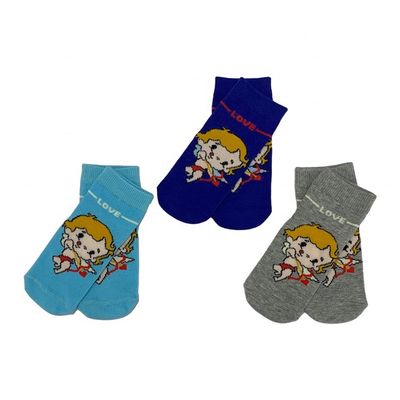 Schnelle Trockene Graue Sport Anti-Rutsch Neugeborene Baby Junge Warme Zeichentrickfilm niedliche Tube gestrickte Knöchelsocken
