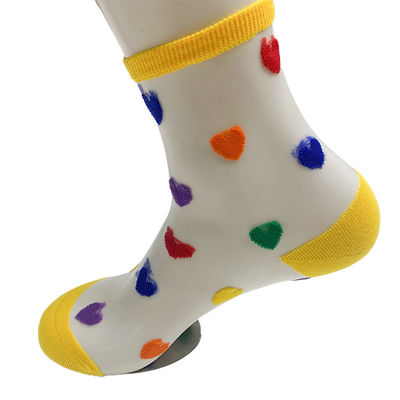 36-39 europäische Größe Schönheitssocken auf maßgeschneiderte Art Sexy Sommer Spitze Schein Handlinking Socken