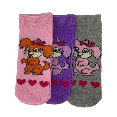 Schönheitssocken Individuelle Anpassung Kleinkinder Kinder Zeichentrickfilme Schulmädchen Socken mit Druck