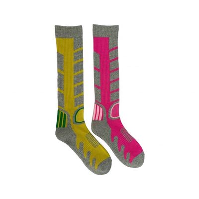 Professionelle Lauf-Kompressions-Sportsocken mit Cartoon-Musterleistung