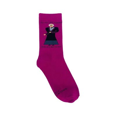 Modische Slouch-Socken für Damen mit bunten Hündchen-Drucken in gekämmter Baumwolle