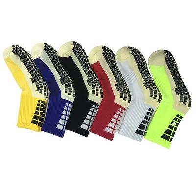 Antislip warme Schweißabsorbierende Fußballsocken mit Druckmuster und Atemmaterial