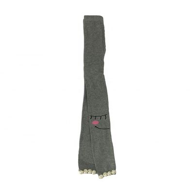 Pink gestrickte Kleider mit Edelsteindekoration und Thermoweben