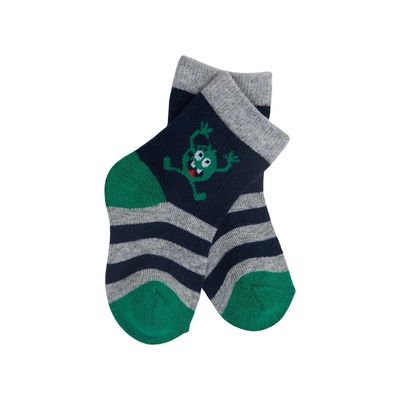 Unterstützung 7 Tage Musterbestellungszeit kundenspezifische niedliche Tier Designs Baby Kleinkind Socken