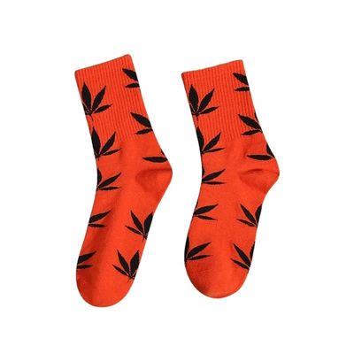 Farbenfrohe Baumwollsocken für Frauen