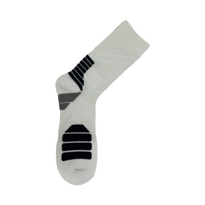 Rote Weiße Baumwolle Sport Crew Socken Custom Logo Druck Muster Design für Männer Frauen
