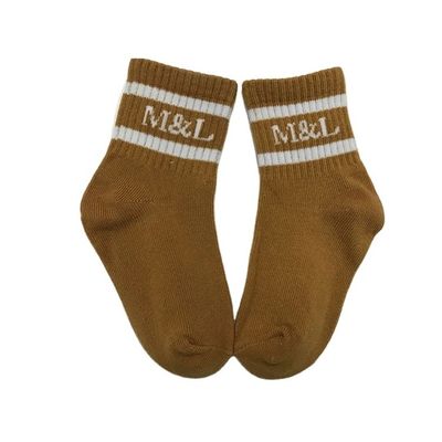 High Ankel Custom Streifen Socken Atmungsschulkind Inspiration Socken