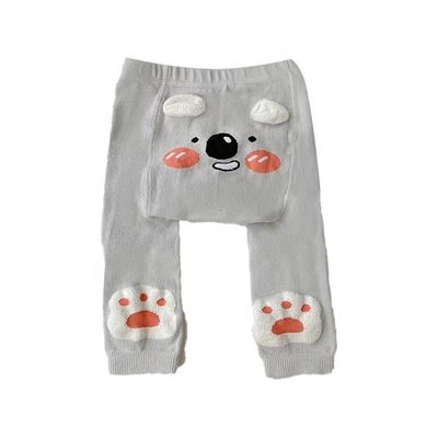 2-4 Jahre Kleinkinder-Tight Leggings mit süßem Muster, dick und hautfreundlich in fünf Farben