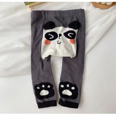 Casual Baby Tights aus bequemer und atmungsaktiver Baumwolle mit entzückendem Tiermuster