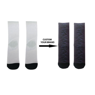 Rutschfeste Sublimationssocken mit Druck anpassbar und bequem