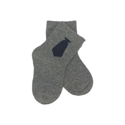 Socken für Kleinkinder Baumwolle aus Strickzeug, Atmung, schnell trockene Krawatte, großer Bart Muster, nicht rutschig