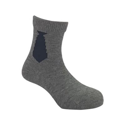 Socken für Kleinkinder Baumwolle aus Strickzeug, Atmung, schnell trockene Krawatte, großer Bart Muster, nicht rutschig