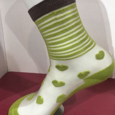 Baumwolle Nylon Komfortable Strick Glassocken für Frauen Custom Logo OEM 35-40 Damen Größe