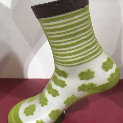 Baumwolle Nylon Komfortable Strick Glassocken für Frauen Custom Logo OEM 35-40 Damen Größe