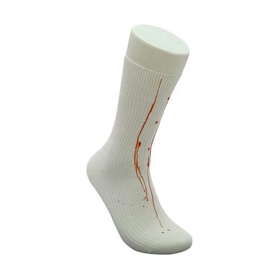 Custom-Männersocke mit täglich atmungsaktiver Tinte Kunstdesign Grip-Support 7 Tage Musterbestellung