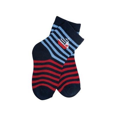 Zeichentrickige Neugeborenensocken für Jungen und Mädchen 12-24 Monate in gekämmtem Baumwollmaterial