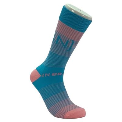 Farbenfrohe Herrensocken Logo Position Andere 80% gekämmte Baumwolle 17% Polyamid 3% Spandex