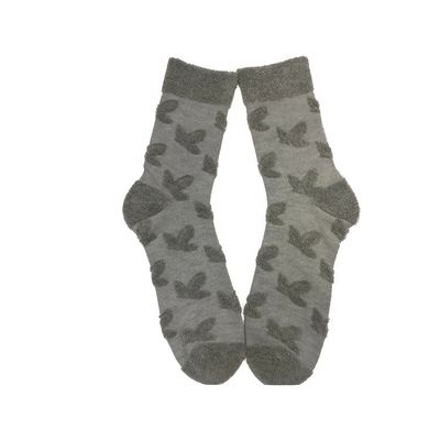 Custom Logo Baumwolle Luxus Winter Unisex Sportsocken mit gedrucktem Muster und Verpackung