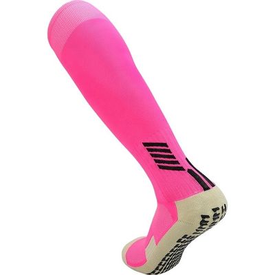 Massiv Polyamid Elastan Gewebe Weich Anti-Rutsch Fußball Sport Fußball Grip Long Socks
