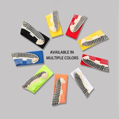 Massiv Polyamid Elastan Gewebe Weich Anti-Rutsch Fußball Sport Fußball Grip Long Socks