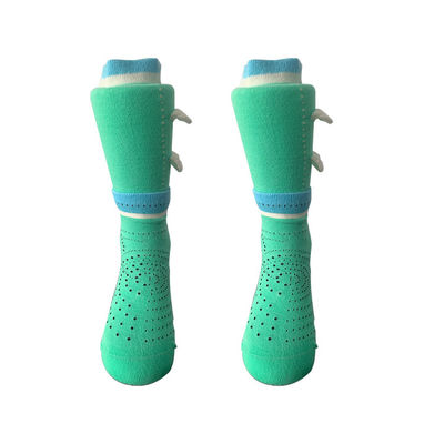 Moderne gekämmte Baumwolle 3D-Ohren Doppelribbenschuhe für Kinder Design und Nadeldetektion