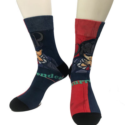 Casual 100% Baumwolle Sublimation Socks mit kundenspezifischem Design und 7 Tage Support für die Bestellung von Proben