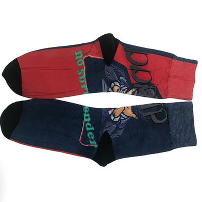 Casual 100% Baumwolle Sublimation Socks mit kundenspezifischem Design und 7 Tage Support für die Bestellung von Proben