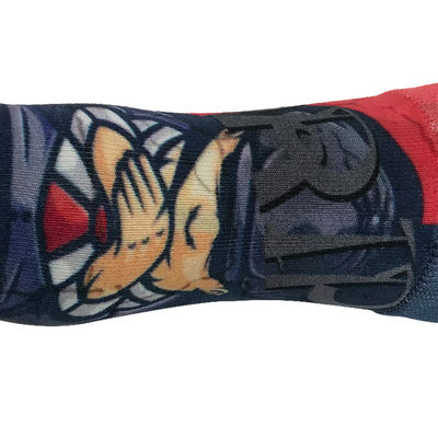 Casual 100% Baumwolle Sublimation Socks mit kundenspezifischem Design und 7 Tage Support für die Bestellung von Proben