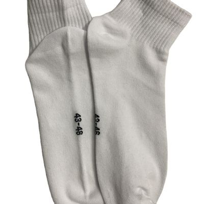 Atmungsaktive, umweltfreundliche, gestickte Logo-Flachsocken für Männer und Frauen