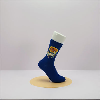 Socken aus Bio-Baumwolle für Frauen Standarddicke Atemberaubend Schönes Druck Langsocken