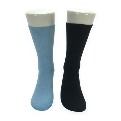 Gewebte Schönheitssocken für Frauen 100% Baumwolle Doppelzylinder Slouchsocken