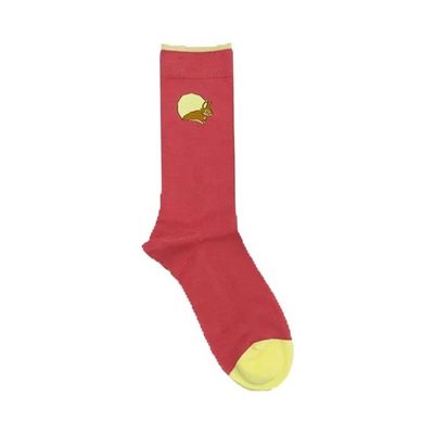 Bequeme Baumwoll-Jacquard-Diabetikersocken für Frauen Atmung und Sicherheit Größe 39-42