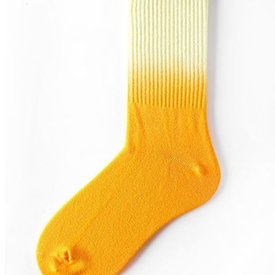 Solides Muster Grip Tie-Dye Sommerschuhe Socken für Männer Frauen Regular Style Baumwollmischung